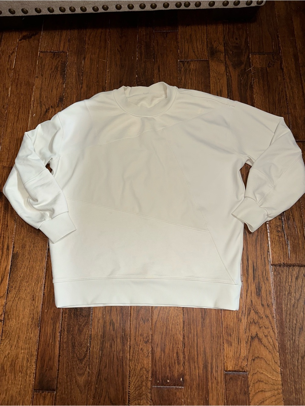 lululemon Perfectly Oversized Crew sweatshirt in Cream
